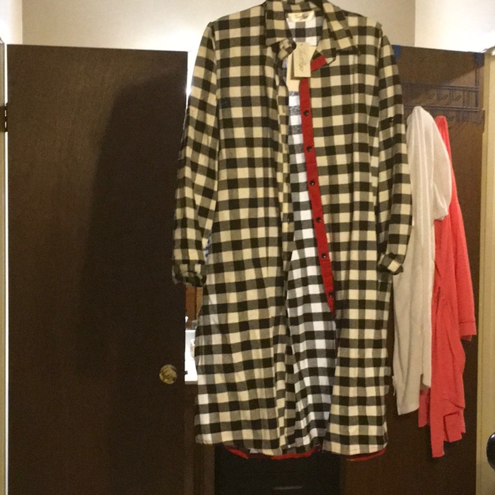 Long duster shirt